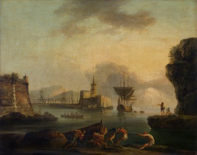 Neapol od Claude Joseph Vernet