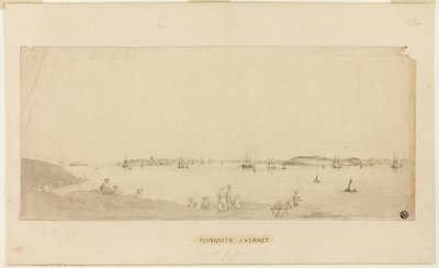 Plymouth Harbor od Claude Joseph Vernet