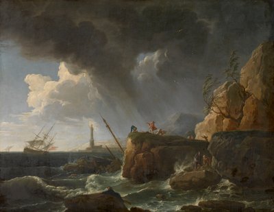 Mořská krajina od Claude Joseph Vernet