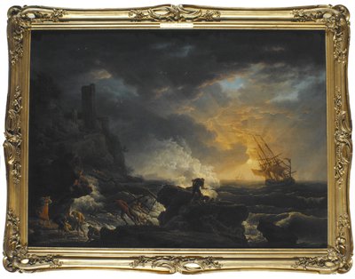 Vrak od Claude Joseph Vernet