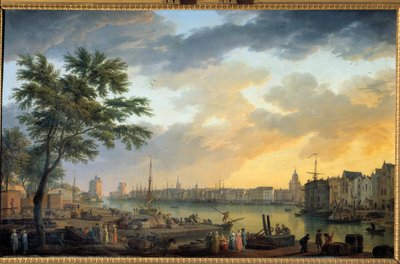 Pohled na přístav La Rochelle Obraz od Josepha Verneta (1714-1789) 1762 Paříž, Musee de la Marine od Claude Joseph Vernet