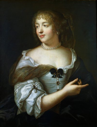 Madame de Sevigne, francouzský dvořan a spisovatel dopisů, 17. století od Claude Lefebvre