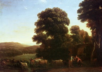 Pastorační krajina od Claude Lorrain