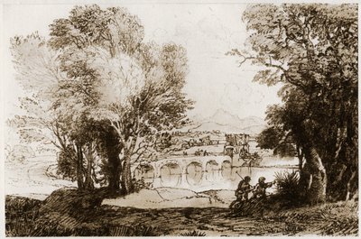 Italská krajina, 1913. od Claude Lorrain