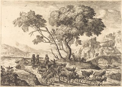 Odjezd do Polí od Claude Lorrain