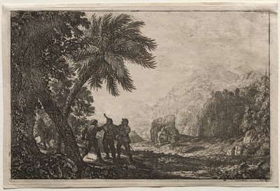 Krajina s lupiči od Claude Lorrain