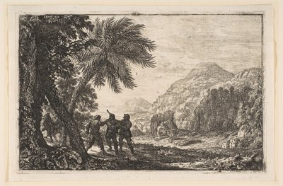 Krajina s lupiči, 1633. od Claude Lorrain