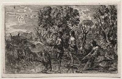 Přejezd brodu od Claude Lorrain