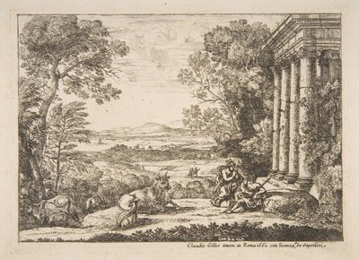 Merkur a Argus, 1662. od Claude Lorrain
