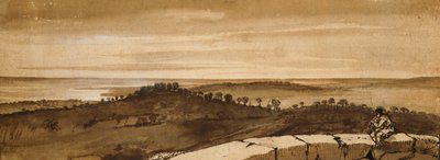 Panorama z hory Sasso od Claude Lorrain