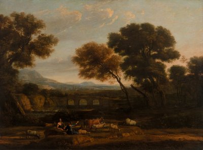 Pastorační krajina od Claude Lorrain