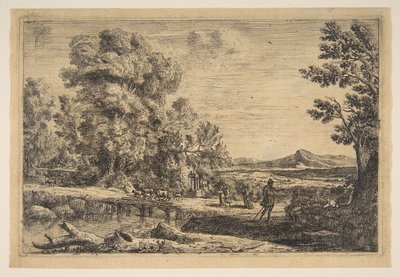 Rebecca a Eliezer, ca. 1638-41. od Claude Lorrain