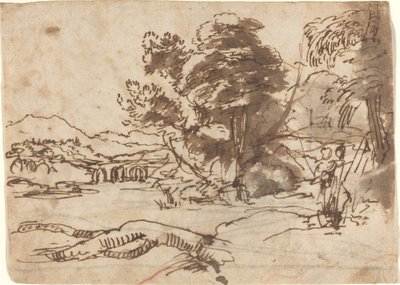 Říční krajina od Claude Lorrain
