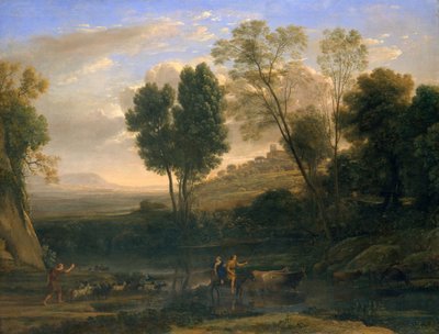 Východ slunce, kolem 1646-47 od Claude Lorrain