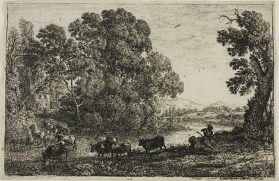 Pastevec krav od Claude Lorrain