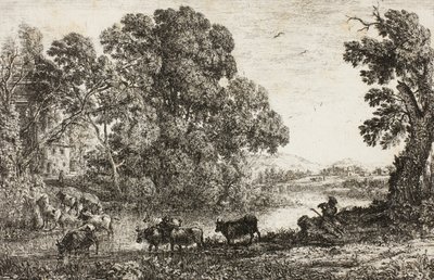Pastýř, 1636 od Claude Lorrain