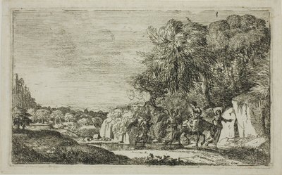 Útěk do Egypta od Claude Lorrain