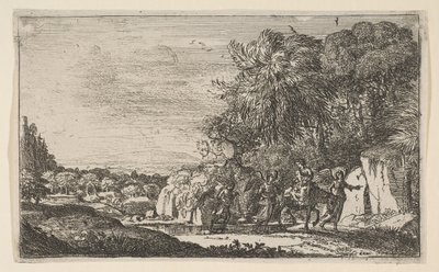 Útěk do Egypta, ca. 1630-31. od Claude Lorrain