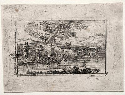 Stádo u napajedla, 1635. od Claude Lorrain