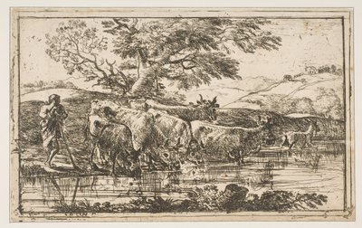 Stádo u napajedla, 1635. od Claude Lorrain