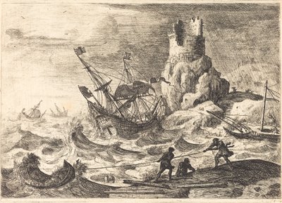 Ztroskotání (Le naufrage) od Claude Lorrain