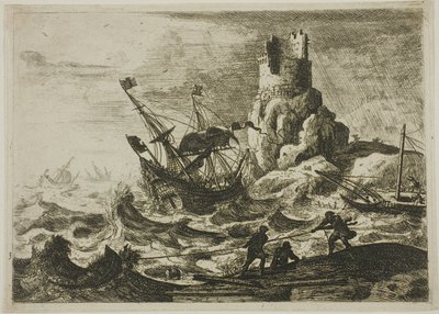 Vrak lodi od Claude Lorrain