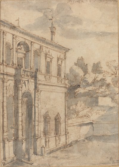 Vila papeže Julia od Claude Lorrain