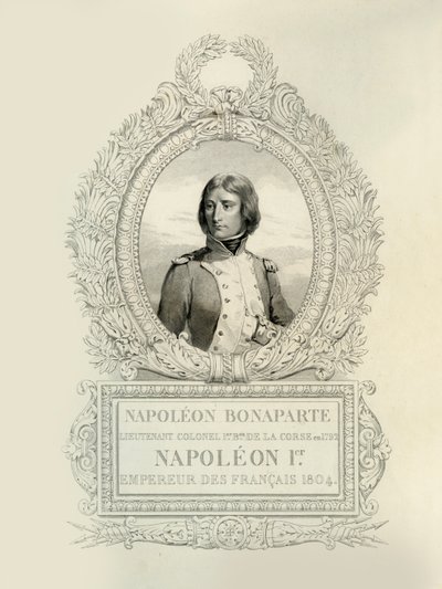 Napoleon Bonaparte, 1804, 1839. od Claude Marie François Dien