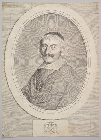 Alphonse III Delbène, biskup z Orléans. od Claude Mellan