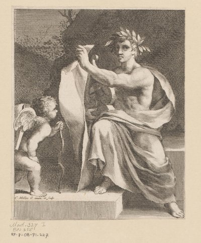 Apollo dává een amor Název: François Tristan l