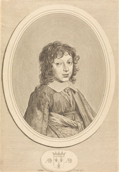Armand de Bourbon, princ z Condi od Claude Mellan
