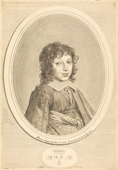 Armand de Bourbon, princ z Condi od Claude Mellan