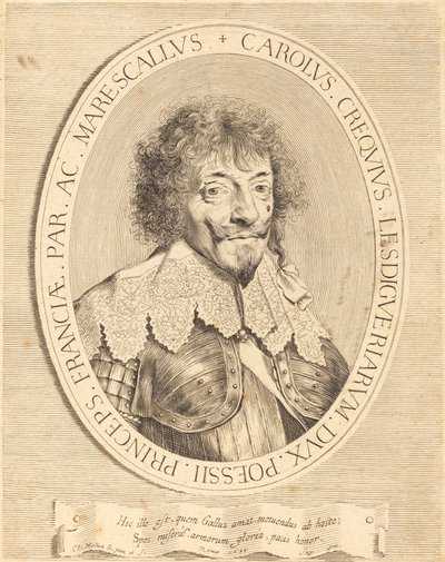 Charles I de Crequi, vévoda z Lesdiguières od Claude Mellan