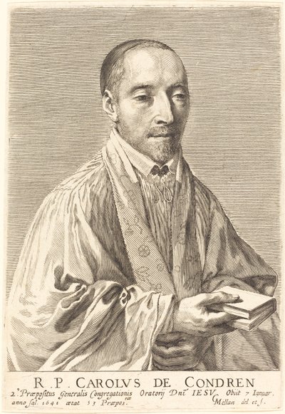 Charles de Condren od Claude Mellan
