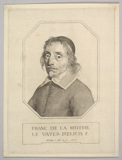 Francois de La Mothe Le Vayer, 1648. od Claude Mellan