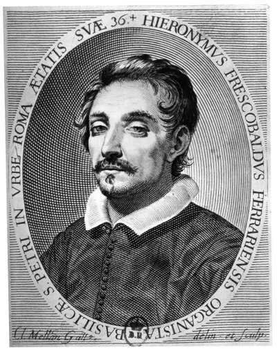 Girolamo Frescobaldi 1583 - 1643 byl hudebník z Ferrary od Claude Mellan