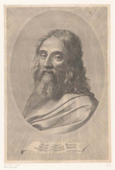 Svatý Josef od Claude Mellan