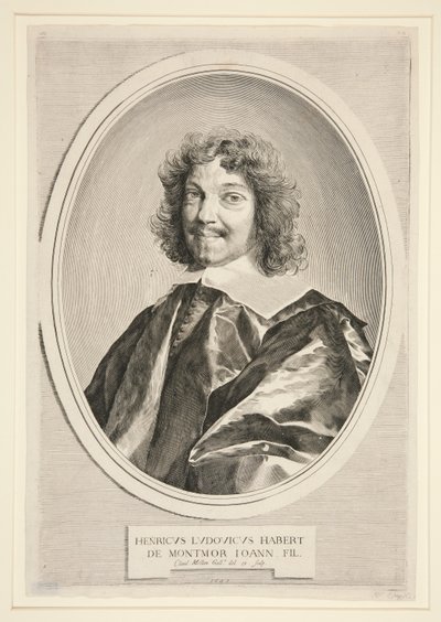 Henri Louis Habert z Montmoru od Claude Mellan