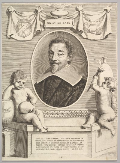 Jean Habert de Montmor, 1640. od Claude Mellan