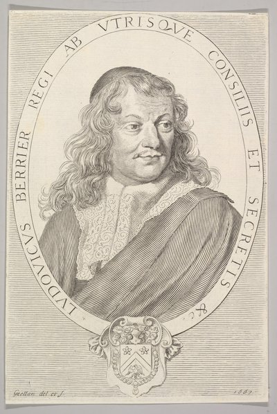 Louis Berryer, 1667. od Claude Mellan