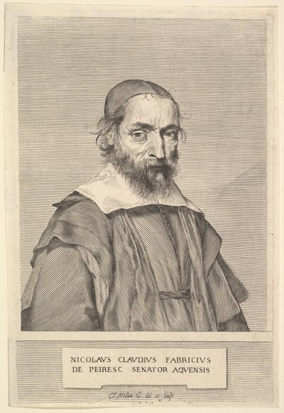 Nicolas-Claude Fabri de Peiresc, 1637. od Claude Mellan