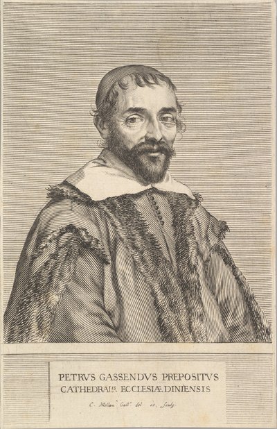 Pierre Gassendi, ca. 1637 nebo 1638. od Claude Mellan