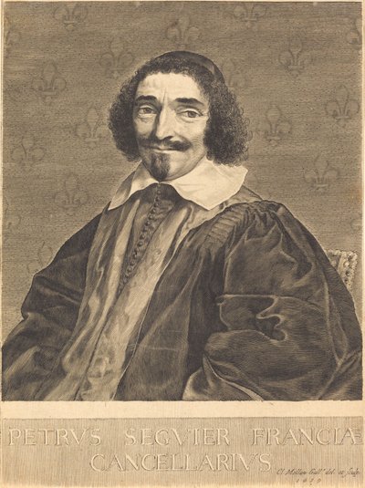 Pierre Séguier od Claude Mellan