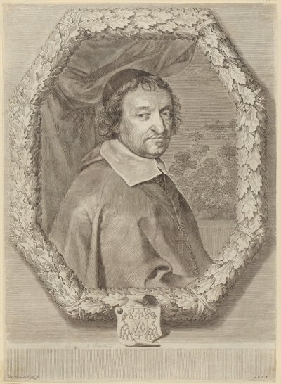 Portrét Victora Le Bouthilliera od Claude Mellan