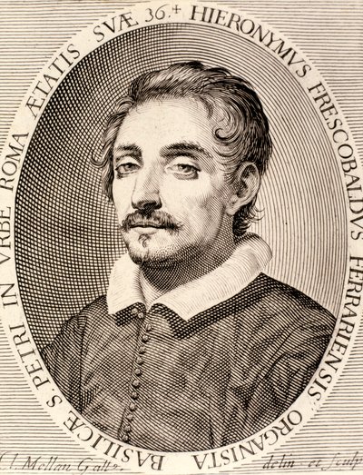 Portrét Girolama Frescobaldiho (lept) od Claude Mellan