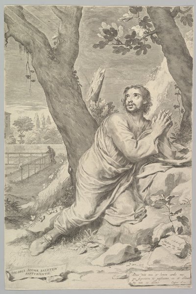 Svatý Augustin, 1660. od Claude Mellan