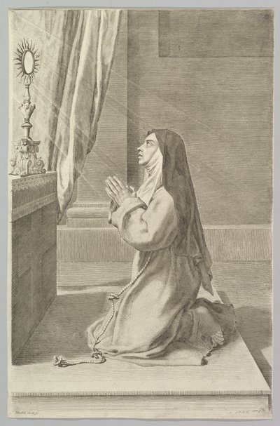 St. Claire, 1667. od Claude Mellan