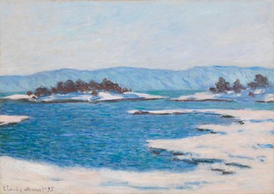 Au bord du fjord de Christiania, 1895. od Claude Monet