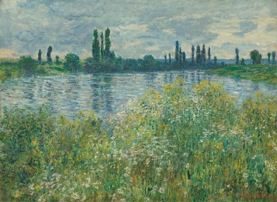 Břehy Seiny, Vétheuil od Claude Monet
