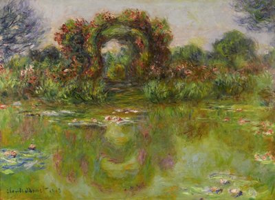 Vodní leknín, Rosiers, 1913 od Claude Monet